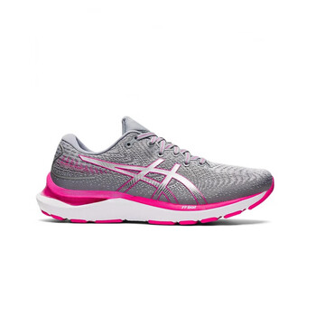 亚瑟士asics亚瑟士缓震舒适轻量回弹运动鞋女子跑步鞋粉红色us10中国