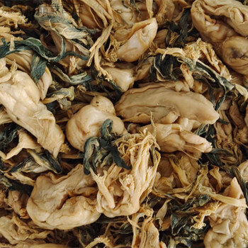 湖北宜昌特产老坛腌制儿菜盐菜榨菜梅菜扣肉农家手工制作绿色 500g