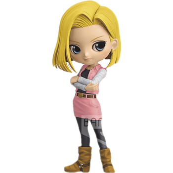 万代 七龙珠 qposket 人造人18号  q版景品眼镜厂