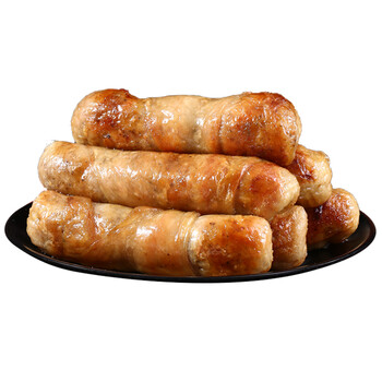乐麦点爆浆鸡腿卷爆汁鸡肉卷烧烤油炸半成品小吃烤肠脆皮肠黑椒味爆浆