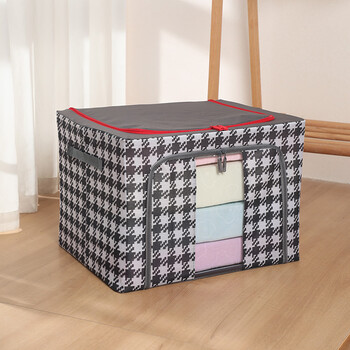 可狄(kedi)牛筋布大收纳箱收纳盒特大号被子衣物折叠布艺整理箱储物箱