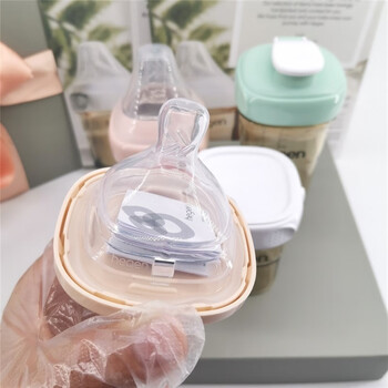 新加坡原装赫根新生婴儿宝宝奶瓶配件一段二段三段y型孔 y段奶嘴