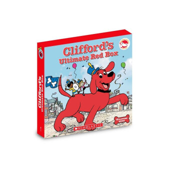 学乐 大红狗克利福德大乐趣套装 Clifford Ultimate Red Box 10册 亲子阅读绘本 学乐点读笔可点读 [盒装] [0-6岁]