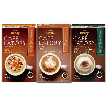 醇厚榛子味 焦糖玛奇朵 卡布奇诺 各1盒