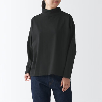 ӡƷ MUJI Labo Ůͨ  ñ֯  쳤T Ա  BFB42A1 ɫ L-XL