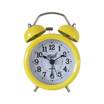 闹钟超大声变态起床困难户懒人床头闹钟表变态大声夜灯光学生金属复古