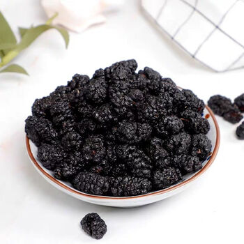 新疆黑桑葚干无沙新货罐装天然桑椹大果子泡茶泡酒桑葚干1罐