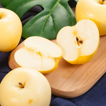 春光岛黄元帅苹果黄金富士新鲜水果黄香蕉面苹果宝宝新鲜应季水果5斤