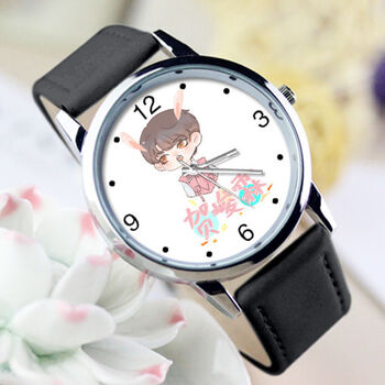 团爆米花马嘉祺丁程鑫宋亚轩刘耀文手表防水女学生腕礼物 贺峻霖01