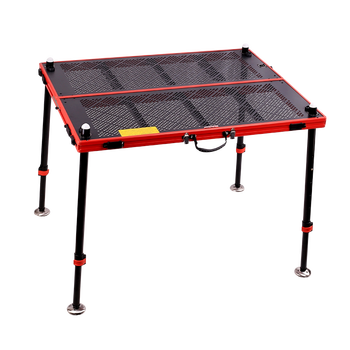 新升级钓台铝合金泰戈镂空钓台2021新款超轻黑拉便携可折叠多功能加厚