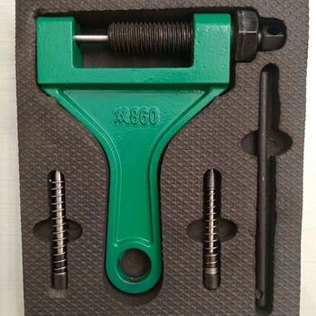 工业链条拆卸器截链器收割机摩托车工业链条拆卸工具打链器双排通用