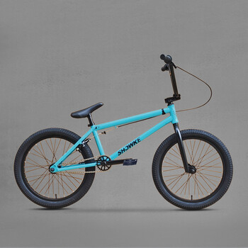 特技自行车sho  wke20寸高碳钢bmx自由小轮径车特技花式街车表演