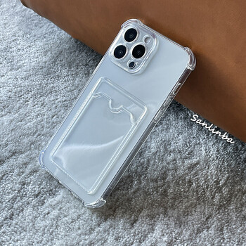 卡插卡iphone13promax透明手机壳适用苹果防摔宓蝶透明白色iphone8