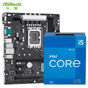  (ASRock) B660M-HDVP/D5 R2.0 +Intel 12 i5-12400F ̨ʽ CPU CPUװ