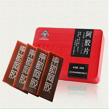 东阿东韵阿胶片240g每盒樱花一盒