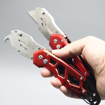 电工刀专用进口电缆剥皮多功能特殊钢重型美工刀不锈钢梯形勾剥线全钢