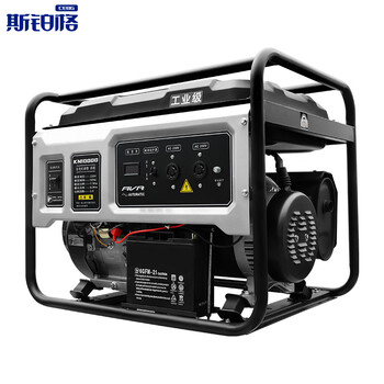 斯铂格 bgk-103 汽油发电机家庭小型发电机组 10kw电启动-380v