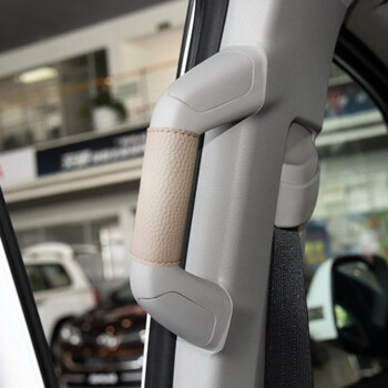 卡舒尔适用丰田普拉多车门把手套超霸道侧ab柱内门扶手套车顶拉手保护