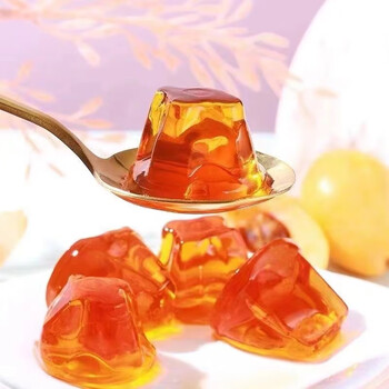 壹得利秋梨琵琶果冻润喉零食q弹清润果冻布丁 1000g/2斤 1000g大约45