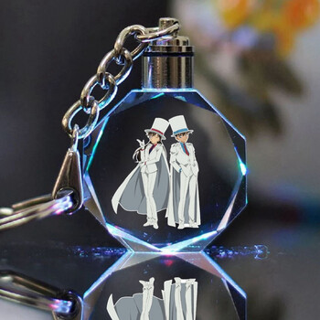 名侦探柯南水晶钥匙扣挂件创意生日礼物女生加男同学友情纪念品柯南11