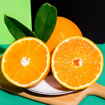 麓鹊四川青见果冻橙 柑橘子青见果冻橙 9斤大果 (约13-17个)