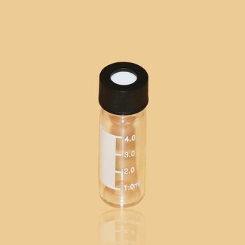 透明/棕色玻璃样品瓶 气相液相色谱自动进样瓶 螺口含盖 2ml100个 4ml