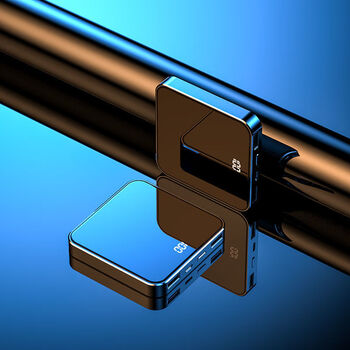 充电宝大容量小巧便携学生手机通用移动电源1万 酷睿黑【升级】标准电