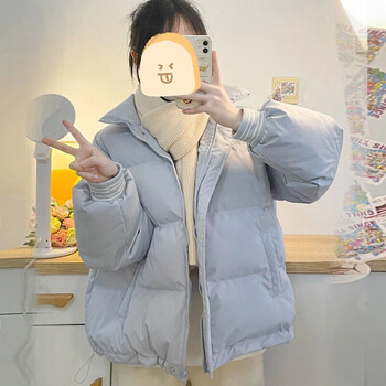 勿棉初中生羽绒服女生青少女羽绒服冬天穿的短款中学生甜美小个子浅