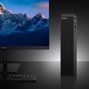 华为台式机matestation b515静音小机箱制图办公政企游戏电脑整机 单