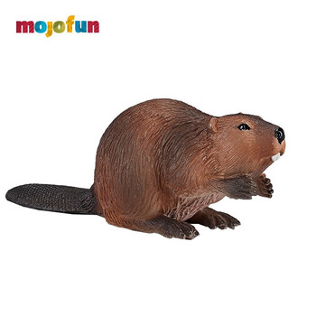 mojofun仿真静态动物模型小孩儿童过家家玩具认知动物玩具野生丛林