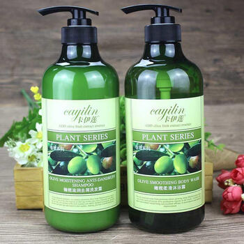 仙维娜卡伊莲橄榄油洗发水沐浴露套装男女家庭装去屑止痒滋润洗发露