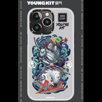 叠汇生猿气youngkit苹果13promax手机壳iphone新网红国潮12关羽哪吒