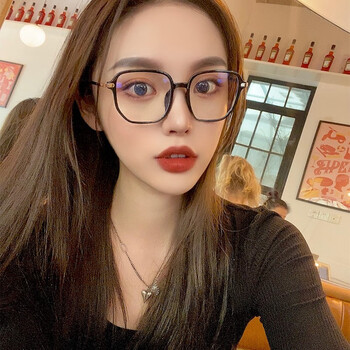 sisyphus眼镜框镜架女可配镜片近视韩系复古超轻tr90眼镜女大脸有度数