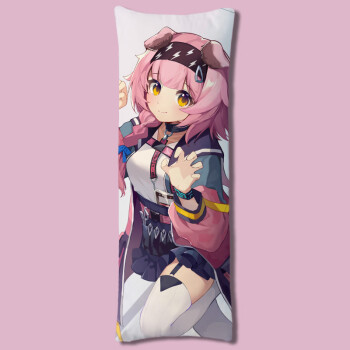 明日方舟抱枕令年夕周边等身海报澄闪漫画见行者人形玩偶靠垫  缎 t