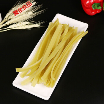 麻辣烫 东北玉米面条玉米挂面干湿钢丝面炒面碴条 白宽牛筋面 1斤装