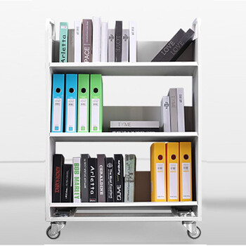 西夫卫静音书车轮图书馆推书车文件推车钢板0 8mm 四个静音刹车轮 图片价格品牌报价 京东