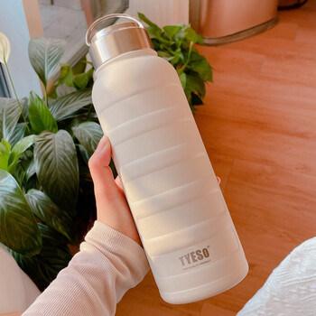 希诺保温杯简约大容量水瓶水杯运动男士便携学生高颜值女车载宿舍家用