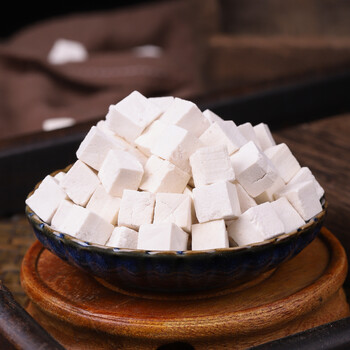 茯苓500克  中药材 茯苓块 野生  白茯苓 获苓 云南