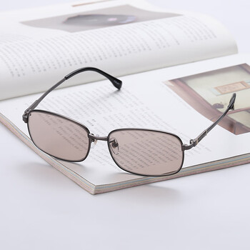 石眼镜东海高清老石头太阳镜清凉护目司机全框架灰色镜架浅茶色镜片