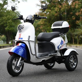 新款国威三轮电动车小型家用接送孩子老成人代步车爬坡电瓶摩托车英伦