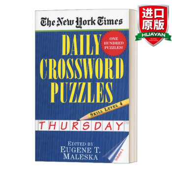 The New York Times Daily Crossword Puzzles Ӣԭ ŦԼʱÿ Ӣİ Ӣԭ鼮