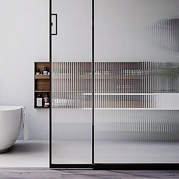 【冰长虹膜-半透装饰款】静电无胶玻璃贴 宽45厘米 长1米(拍多件长度