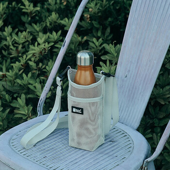 时尚网格水杯袋子简约水杯保护套户外水杯包逛街奶茶矿泉水瓶保温杯