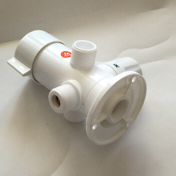 太阳能热水器恒温阀全铜阀芯混水阀温控淋浴龙头明装 白恒温阀
