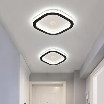 感应灯过道灯走廊灯雷达人体感应吸顶灯美聚万光家用楼梯走廊楼道灯a