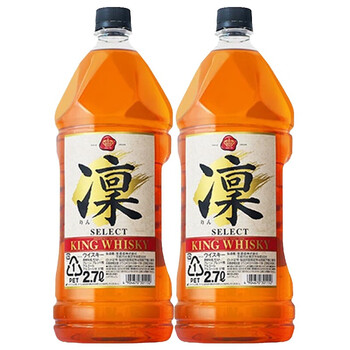 超市直发凛威士忌kingwhisky蒸馏酒日本原装进口洋酒日威入门之选宝酒