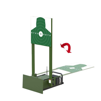 兵耀 多功能战术靶j单兵便携户外打靶训练靶j前后起倒靶j