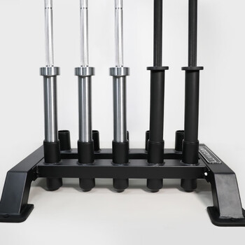 luxiaojun吕小军杠铃杆储存架奥杆架健身房家用杠铃收纳架10孔奥杆