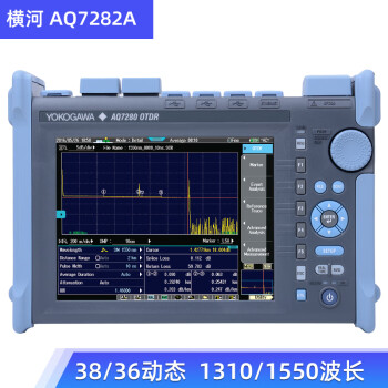 £COTTDOR AQ1210A/7283A/7284A OTDRʱǴ̬ AQ7282A(38/36db)