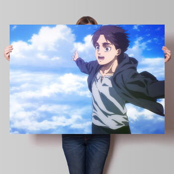 唯冠伦进击的巨人/动漫海报/艾伦/自由啊/宿舍卧室墙贴 进击的巨r212
